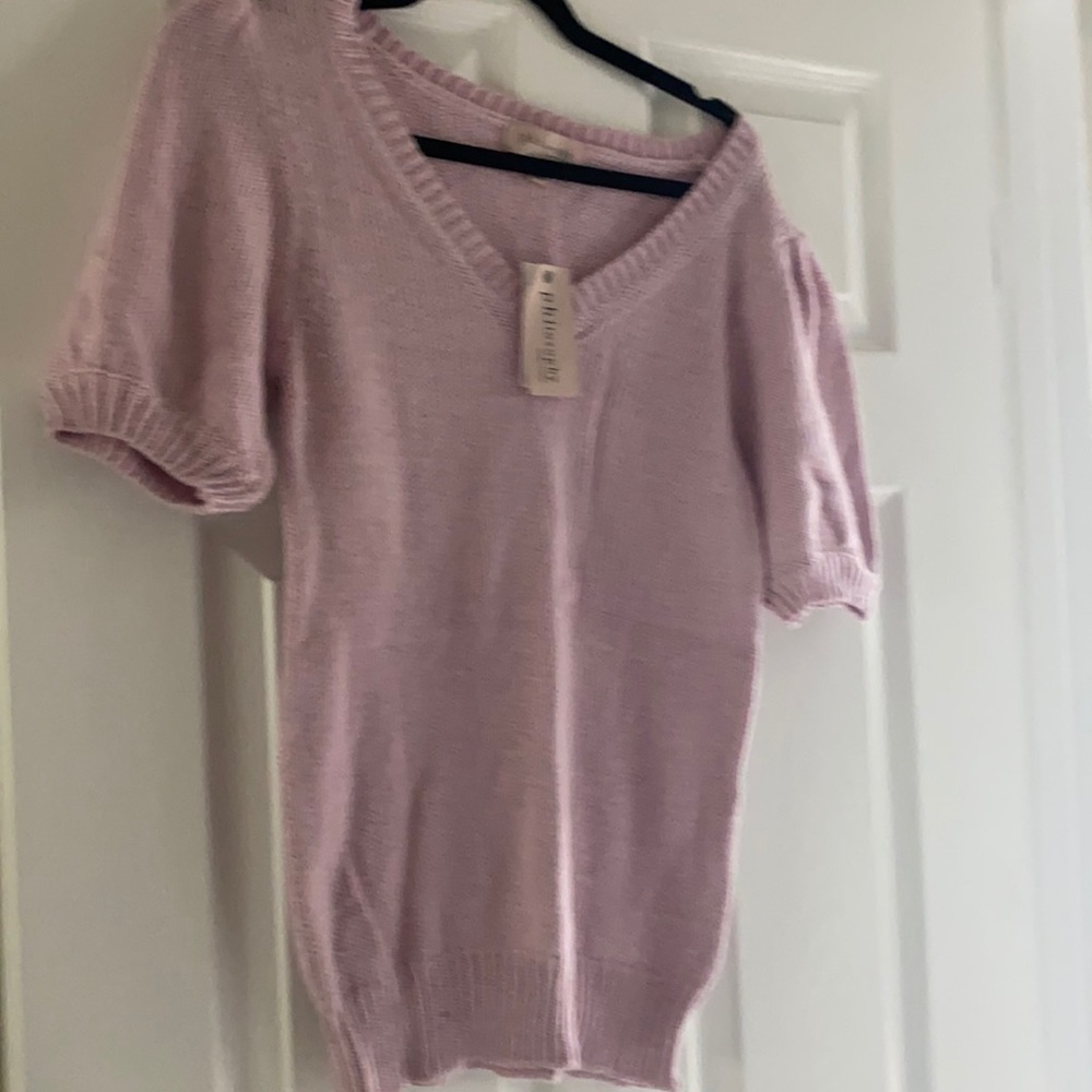 COPY - Women’s Short Sleeve Sweater Philosophy Size XS